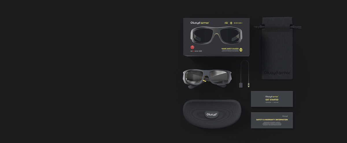What is in the box: Lucyd Armor | Slim Photochromic