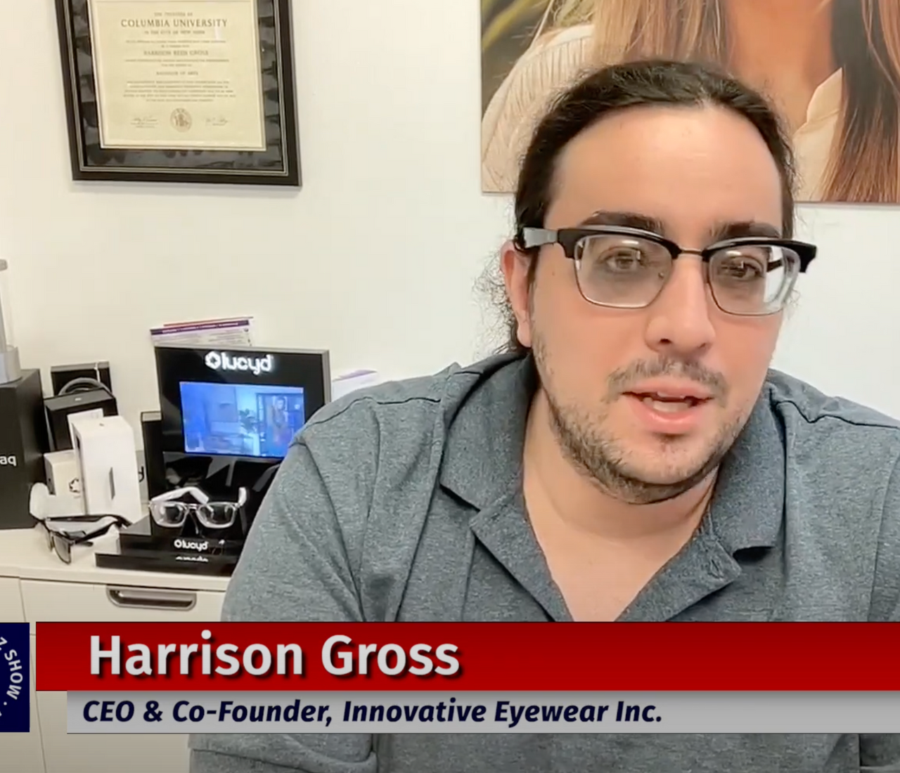 Innovative Eyewear Inc CEO, Harrison Gross, dives into the world of sm