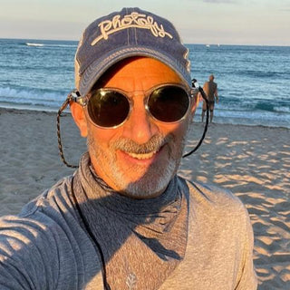 Beach Walking with Ted Rubin and Lucyd Lytes Bluetooth Glasses
