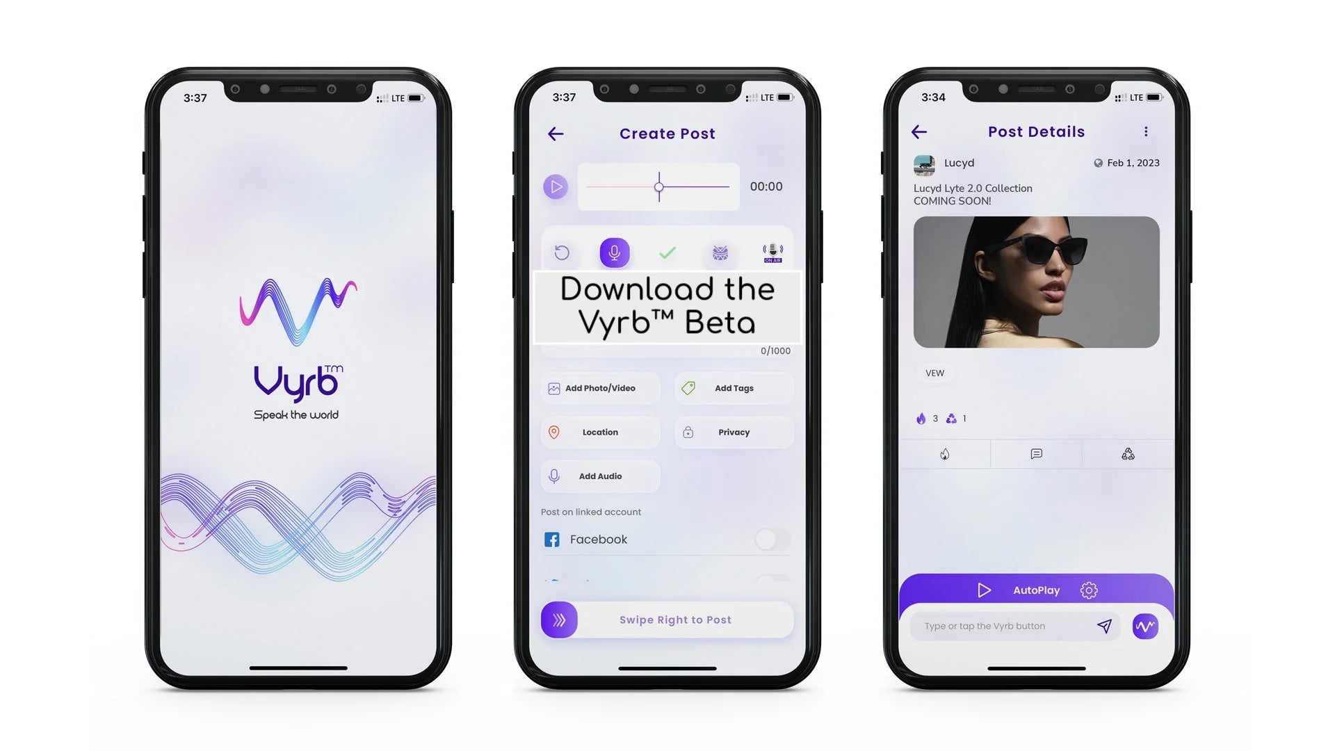Innovative Eyewear, Inc. Announces Features Update for its Vyrb™ Socia