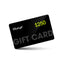 The Lucyd Eyewear Gift Card features $250 in bright yellow-green text and "GIFT CARD" in bold gray letters on a black card—an ideal eyewear gift from Lucyd for anyone seeking clear vision.