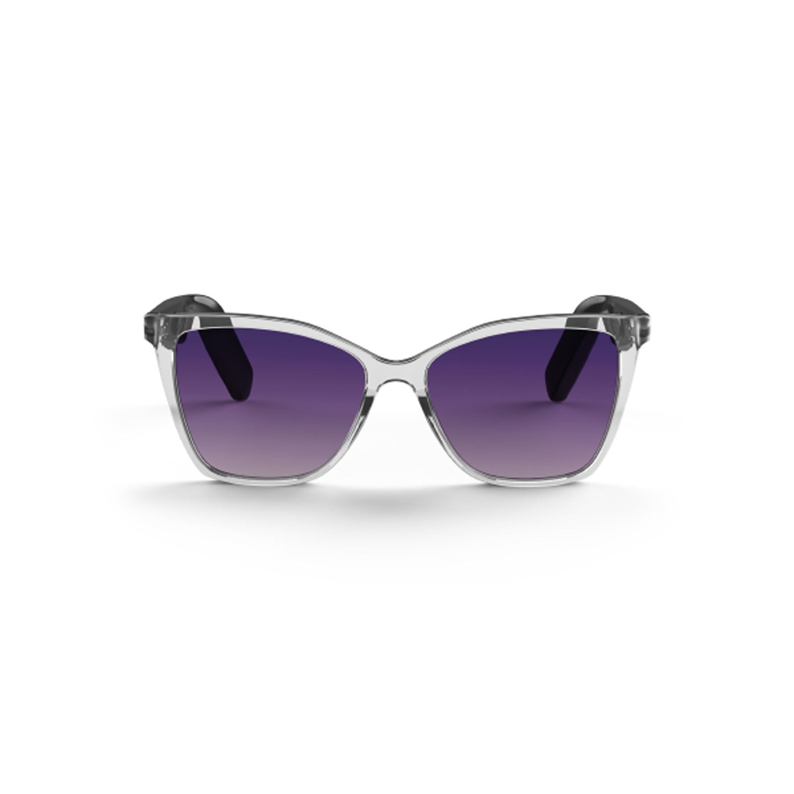 Lucyd Moonrise women's sunglasses featuring a polarized purple gradient lens.