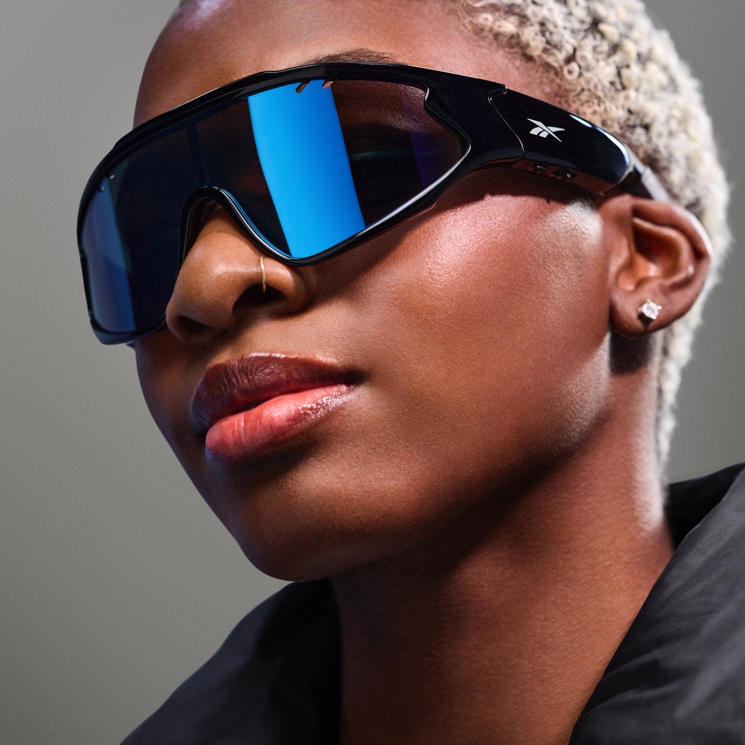 Reebok Voltage Smart Audio Sunglasses Blue Mirror HiFi Bluetooth Glasses  Lucyd