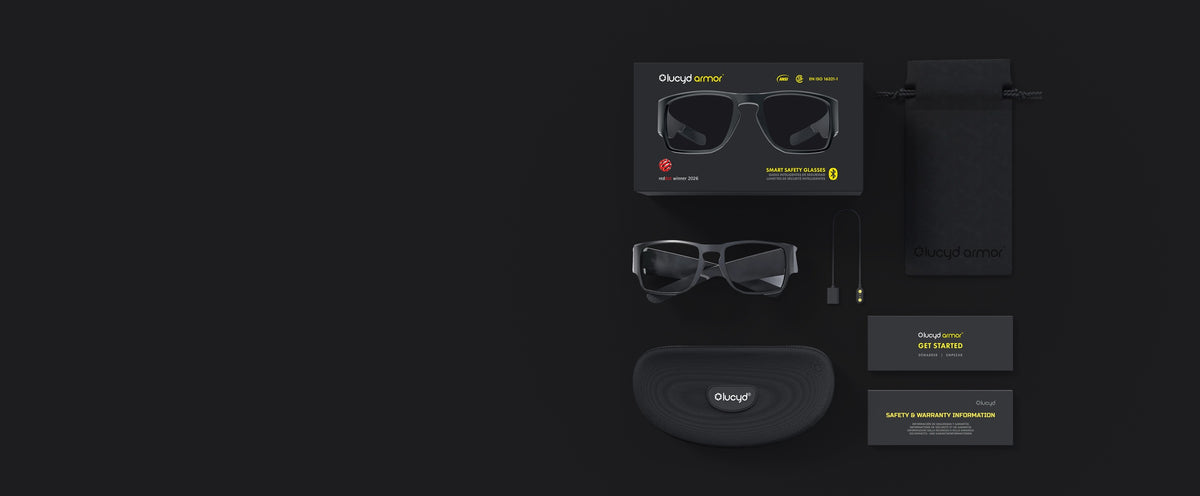 What is in the box: Lucyd Armor | Vantage Photochromic