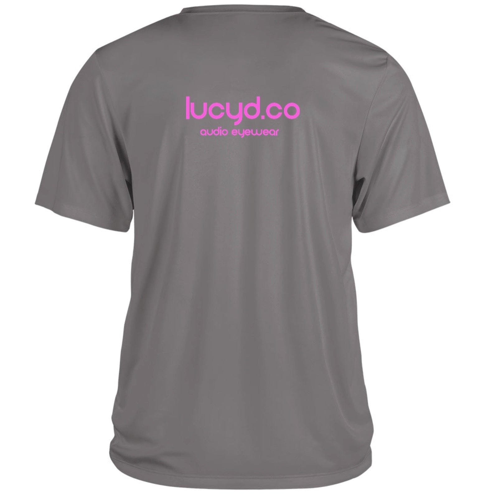 Team Lucyd Athletic Tee - Slate/Fuschia